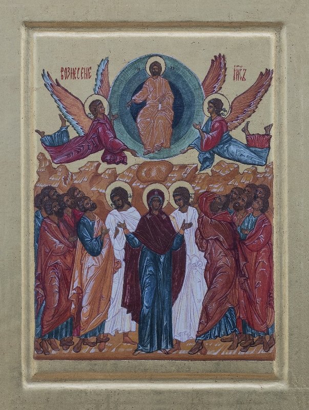Ascensione al cielo di Gesù Cristo Sfingi Alate