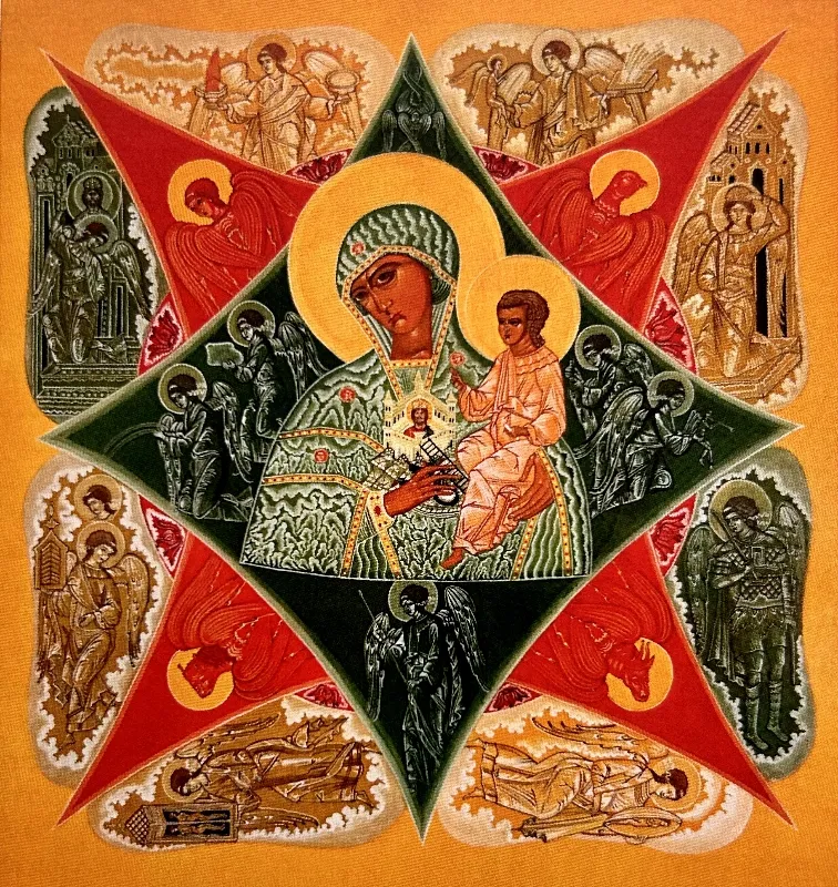 Madre di Dio del "Roveto ardente" Tav43-p101