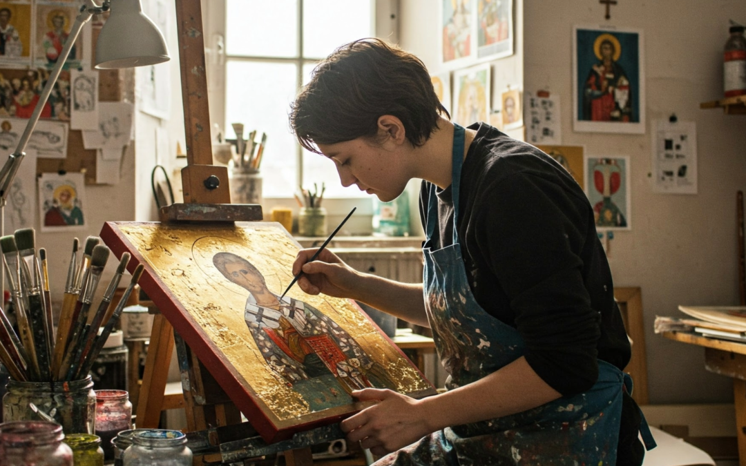 Dipingere un’Icona