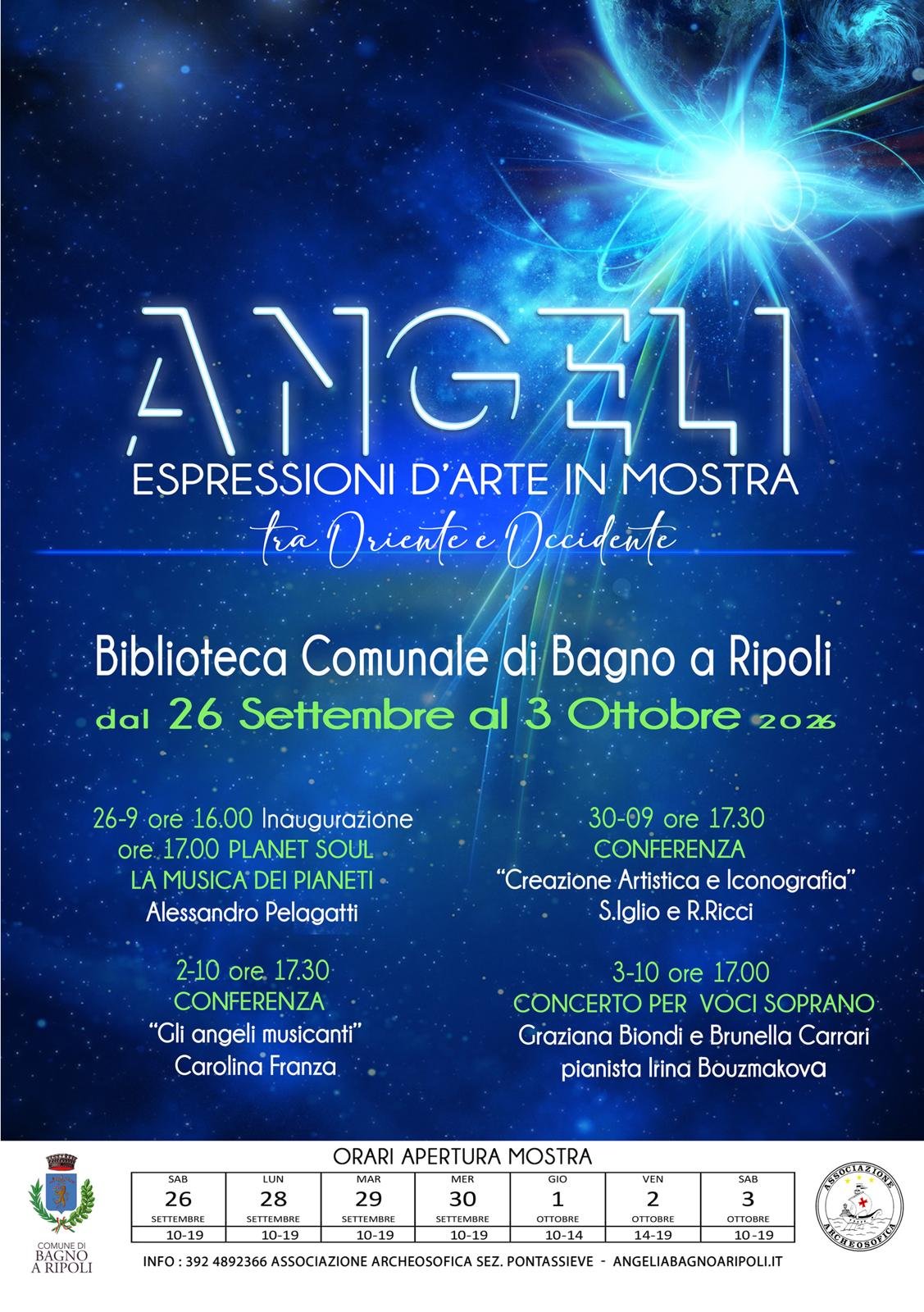 locandina angeli a bagno a ripoli locandina angeli a bagno a ripoli